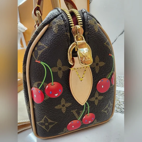 Louis Vuitton 2025 LV x TM Murakami Cerises Cherry Speedy Bandoulière 20 M13094 - Picture 7 of 16